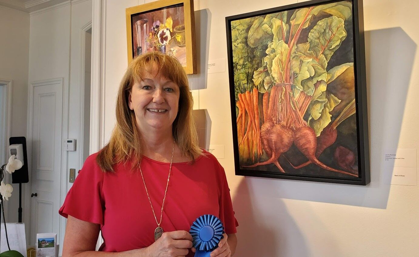 ROGUES RECEPTION AT ANDERSON - Laurie Runnoe best of show